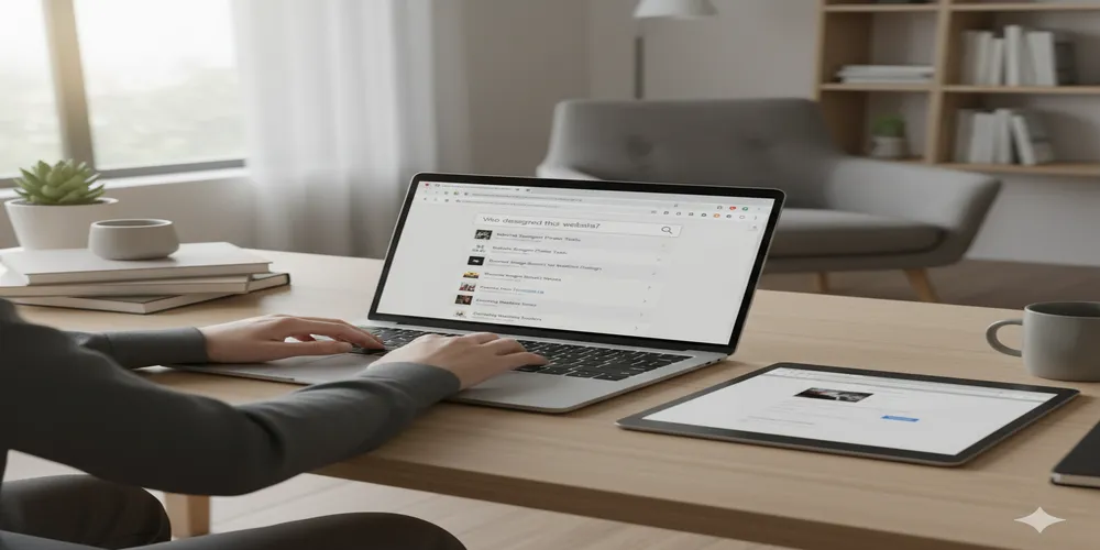 How Do You Find Out Who Designed A Website?